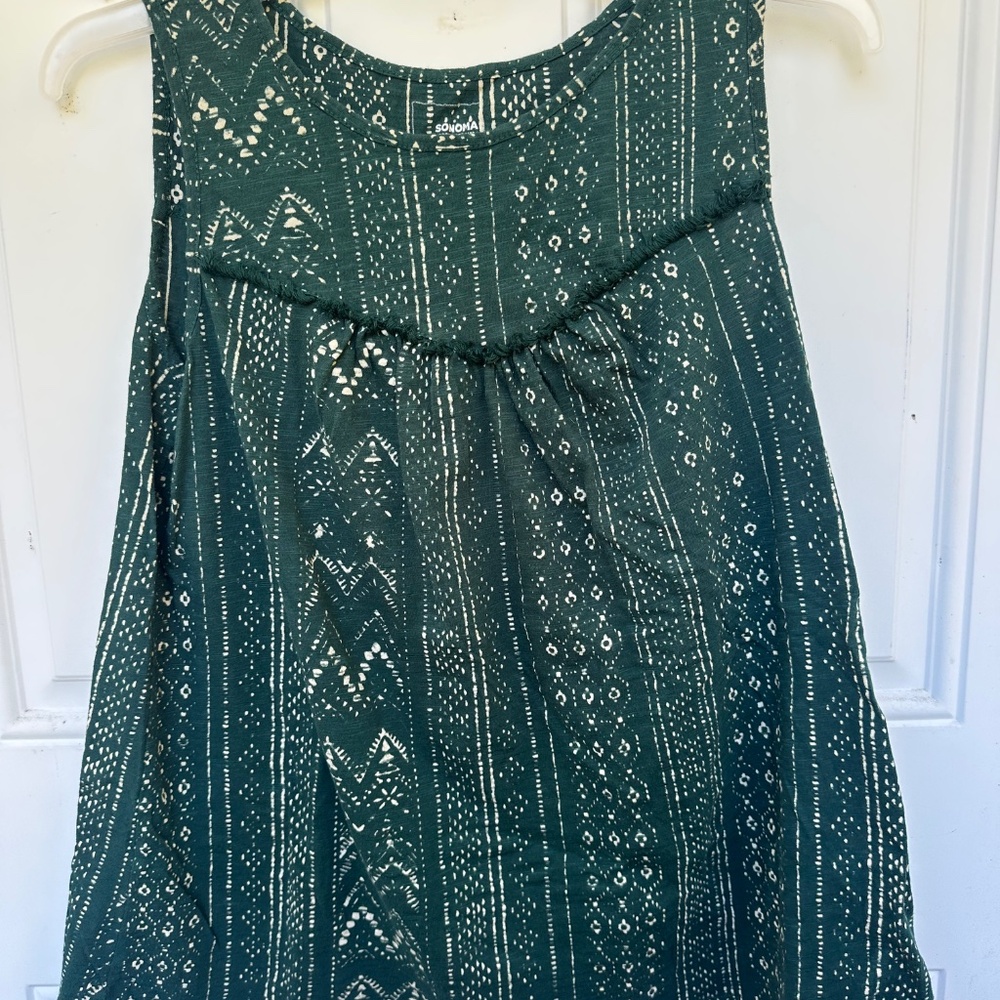 Sonoma Tank Size M Green